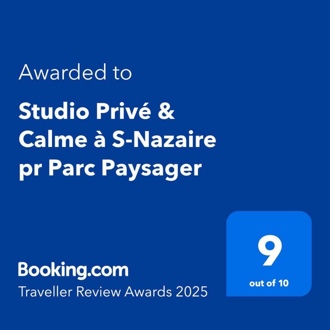 Studio Prive & Calme A S-Nazaire Pr Parc Paysager Saint-Nazaire  Buitenkant foto